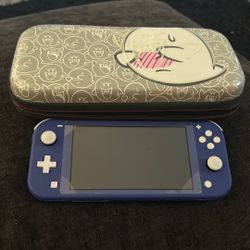 Nintendo Switch Lite With Glow In The Dark Case