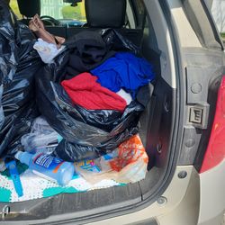 XL, L and 14 & 16. lots of shoes sz 7 & 7 1/2