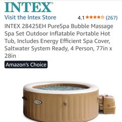 Intex PureSpa Inflatable Hottub