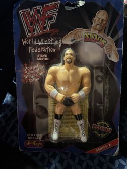 WWF Stone Cold Steve Austin Bend Ems 1998 Series X