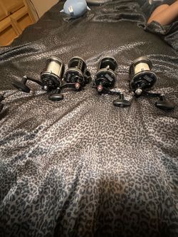 4 Newell p344 fishing reels