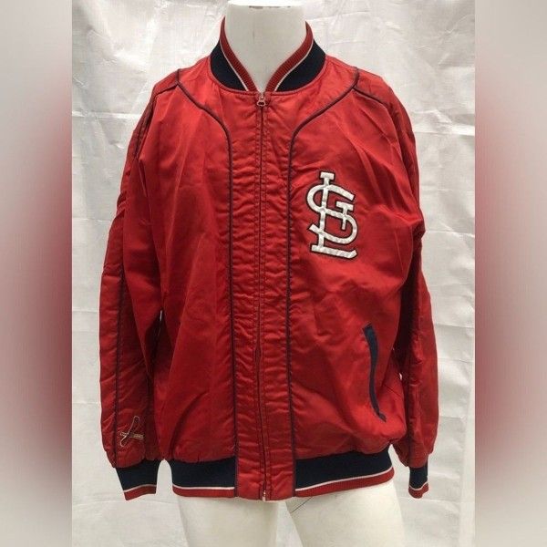 Genuine Merchandise St Louis Cardinals Baseball Jacket Coat Men Size L