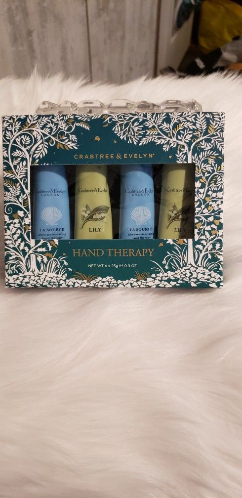 Crabtree And Evelyn Hand Cream Set Of 4