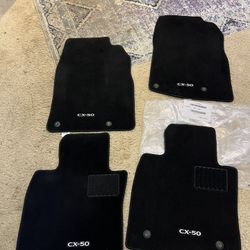 NEW Mazda CX-50 Floor & Cargo Mat Set – Genuine OEM  Brand new Mazda CX-50 floor and cargo mat set.