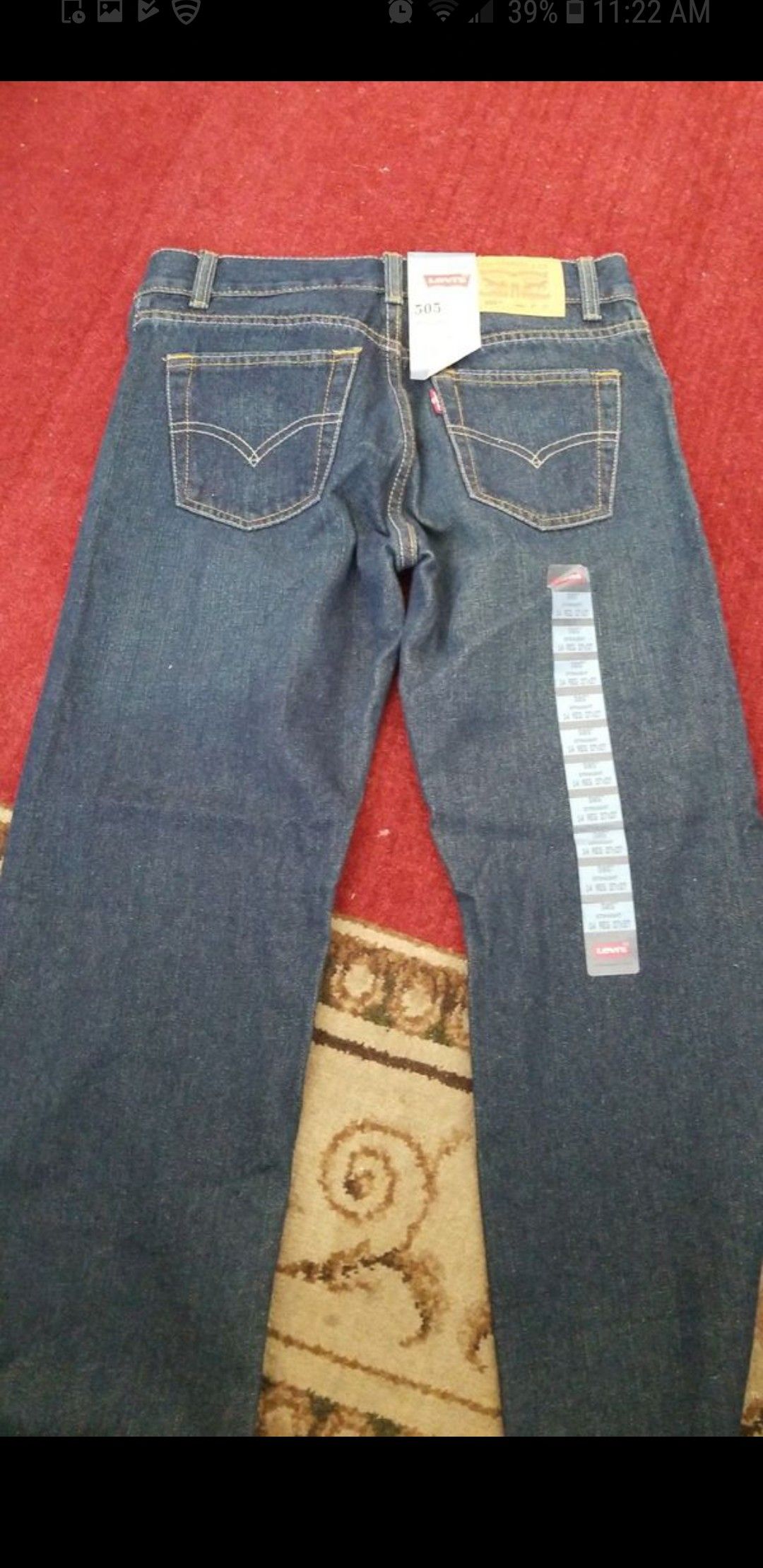 Boys brand new levis 505