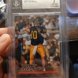 Graded Tom Brady Rookie
