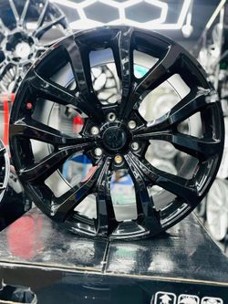 22" GLOSS BLACK RIMS FOR FORD F150 WE FINANCE 