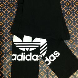 ADIDAS Trefoil Track Running Leggings 