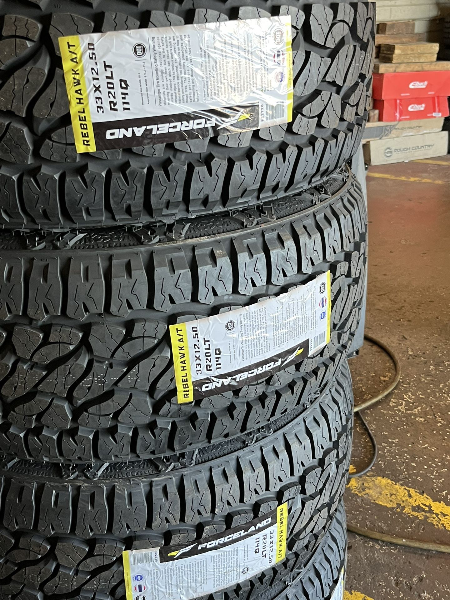 33x12.50R20 All Terrain Tires