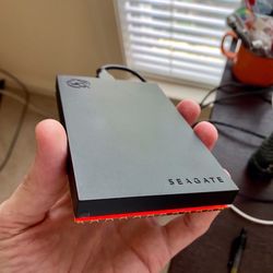Seagate 2TB FireCuda RGB external Hard Drive