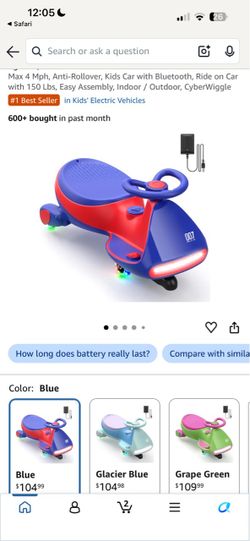 Kids Bluetooth car