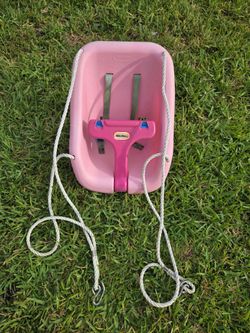 Little tikes swing pink