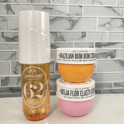 Sol de Janeiro Cheirosa 62, Bum Bum, Beija Flor Elasti-cream