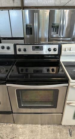 Whirlpool Stainless Steel Electric Range GlassTop