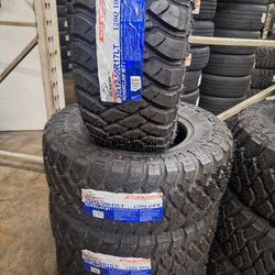 SET OF FOUR TIRES NEW ATLAMDER 33/12/5017/ LT MT $850 NEW FOUR TIRES ATLANDER