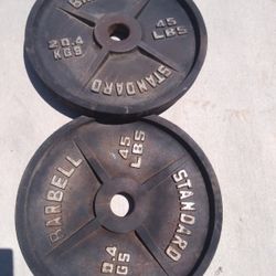 45lb Olympic Plates 
