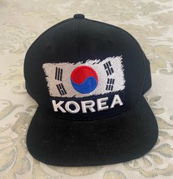 Korea Hat Cap FIFA Black WYNN New With Tags OS