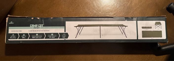 Brand new camping cot