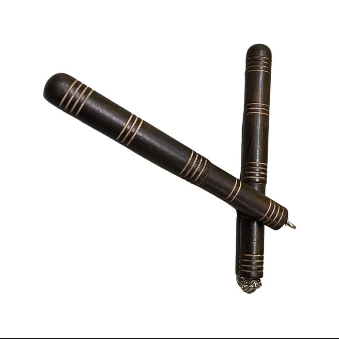 10in Nunchucks Training Martial Arts Wood Chain Original Nunchaku Bruce Lee MMA