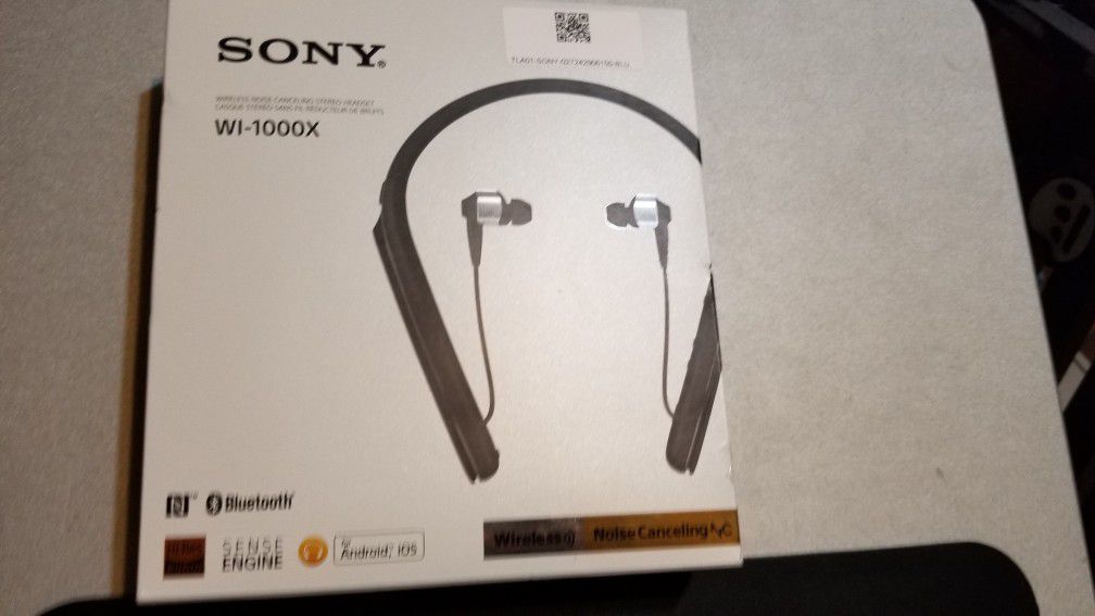 Sony WI-1000X Noise Cancelling Wireless Headphones Bluetooth Earbuds