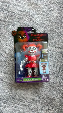 FNAF Five Nights at Freddy's Jazwares Circus Baby Action Figure Sealed NIB