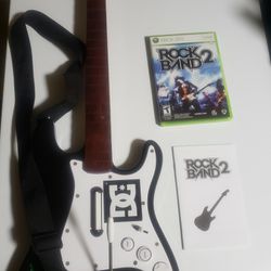 Rockband Fender Stratocaster Wireless Guitar Xbox 360 