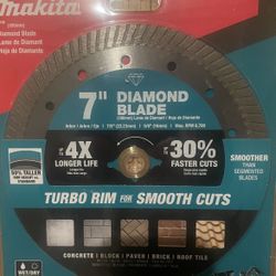 7 in. Segmented Rim Diamond Blade for General Purpose
