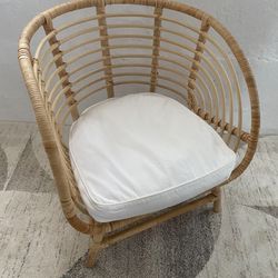 IKEA Buskbo Rattan Armchair – Excellent Condition