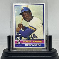 Hank Aaron 1976 Topps Card#550