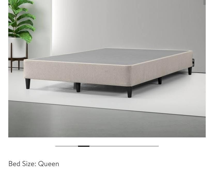 New 9" Standing Metal Smart Box Spring, Queen