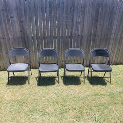 Black Folding Chair