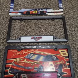Lot Of 3 Nascar Plates #8 #24 
