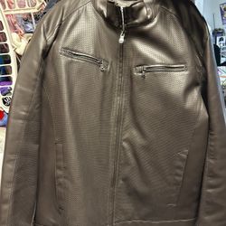 MK Leather Jacket 