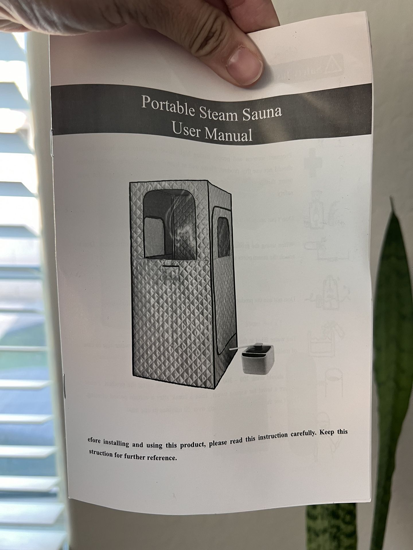 Portable Sauna Box for Home, Steam Sauna Tent, At Home Sauna with 3L 1200W Steamer, Indoor Sauna, Steam Saunas for Home, Personal Sauna Steam Room, 1
