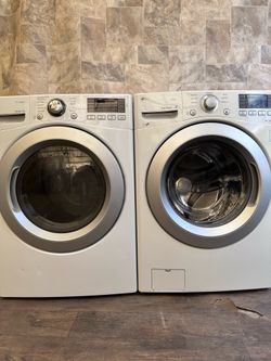 LG washer and dryer gas