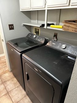 Whirlpool Top Load Washer and Dryer Set