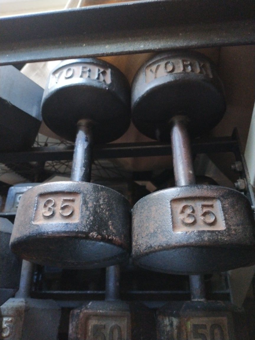 York Dumbbells