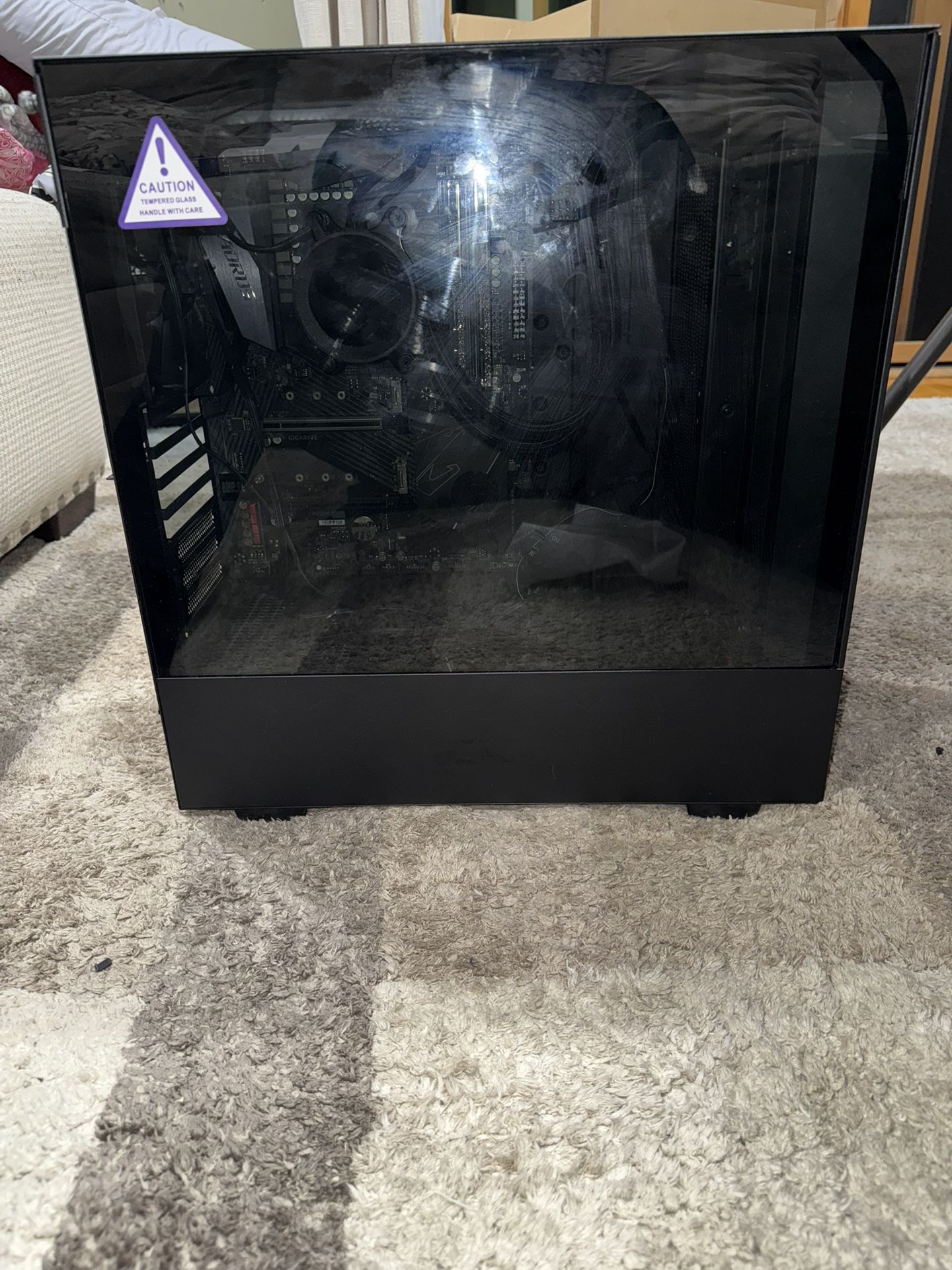NZXT H510 Elite Case w/parts