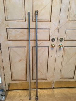 Like new shower rods. $5 each. Only one left .