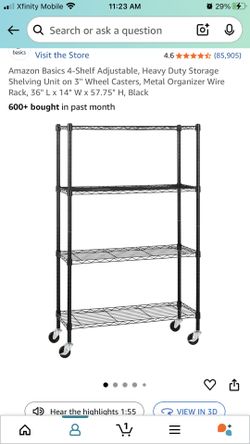 Heavy Duty Metal Shelving