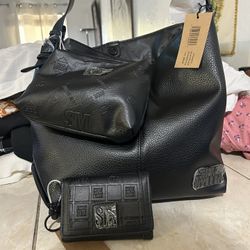 Steve Madden Purse With Wallet And Extra Bag