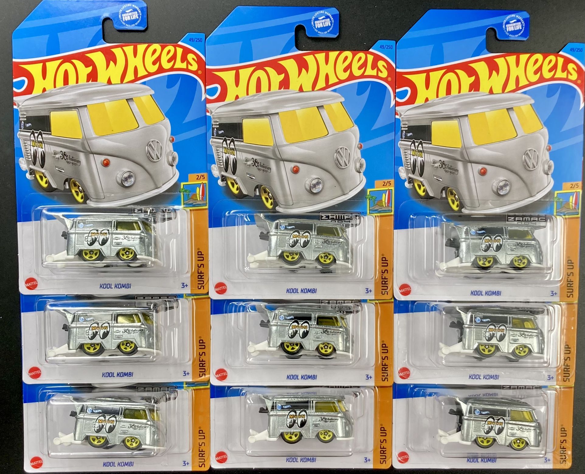 2023 Hot Wheels Kool Kombi Zamac Moon Eyes Walmart Exclusive