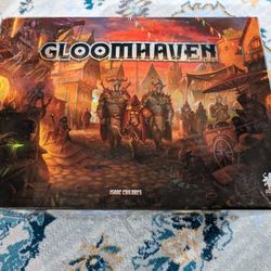 Gloomhaven With Removable Stickers. ( Never Played )