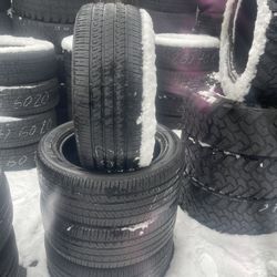 265/50/20 Bridgestone 265/50R20 set of matching used tires in great condition 300$ for 4 tires plus tax.  Mount available but not included. City tires