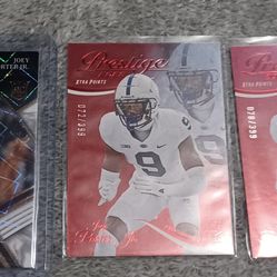 Joey Porter Jr 8 Card Rookie Lot 78/399 RC Steelers Penn State