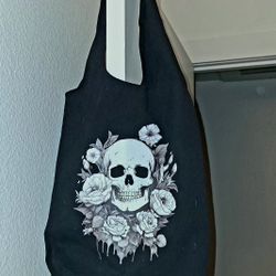 NEW women Black Gothic Handbag