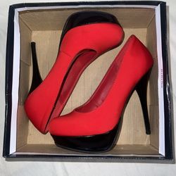 Red/Black Heels