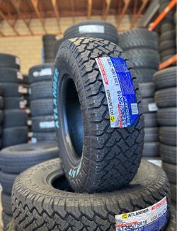 LT245/75R16 Atlander All Terrain New Tires Set Installed And Balanced
