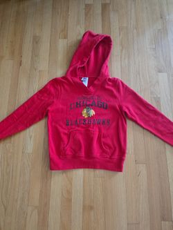 Chicago Blackhawks Kids Hoodie Size M 8/10