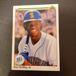 Very Rare 1990 Ken Griffey Jr Rookie Card With Multiple Errors